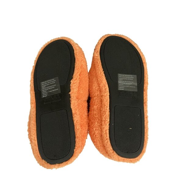 Dearfoams Pumpkin Jack-O-Lantern unisex size  W11-12  M9-10  Slippers  NWT - Picture 8 of 9